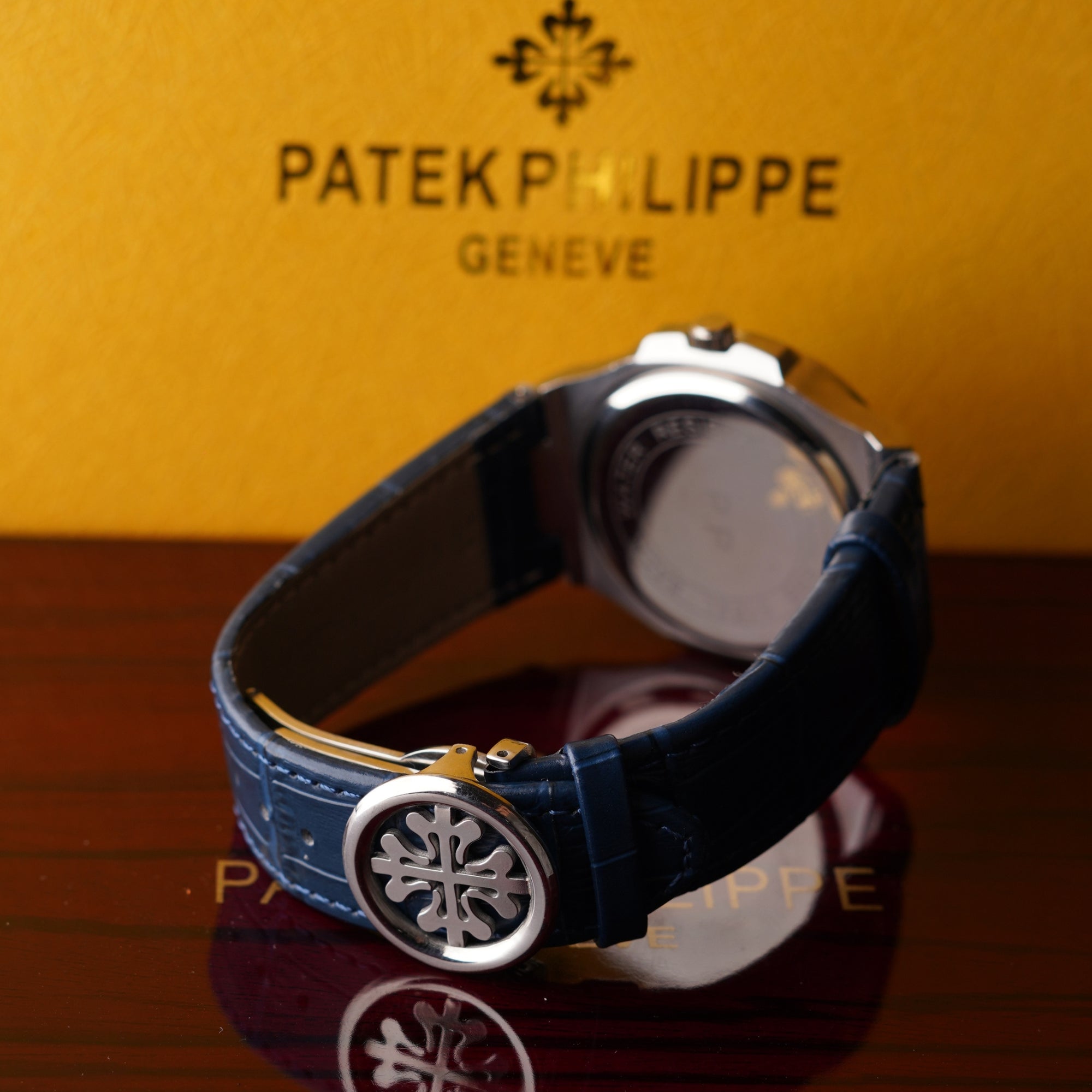Patek Philipe Genve Strap – Black Dial