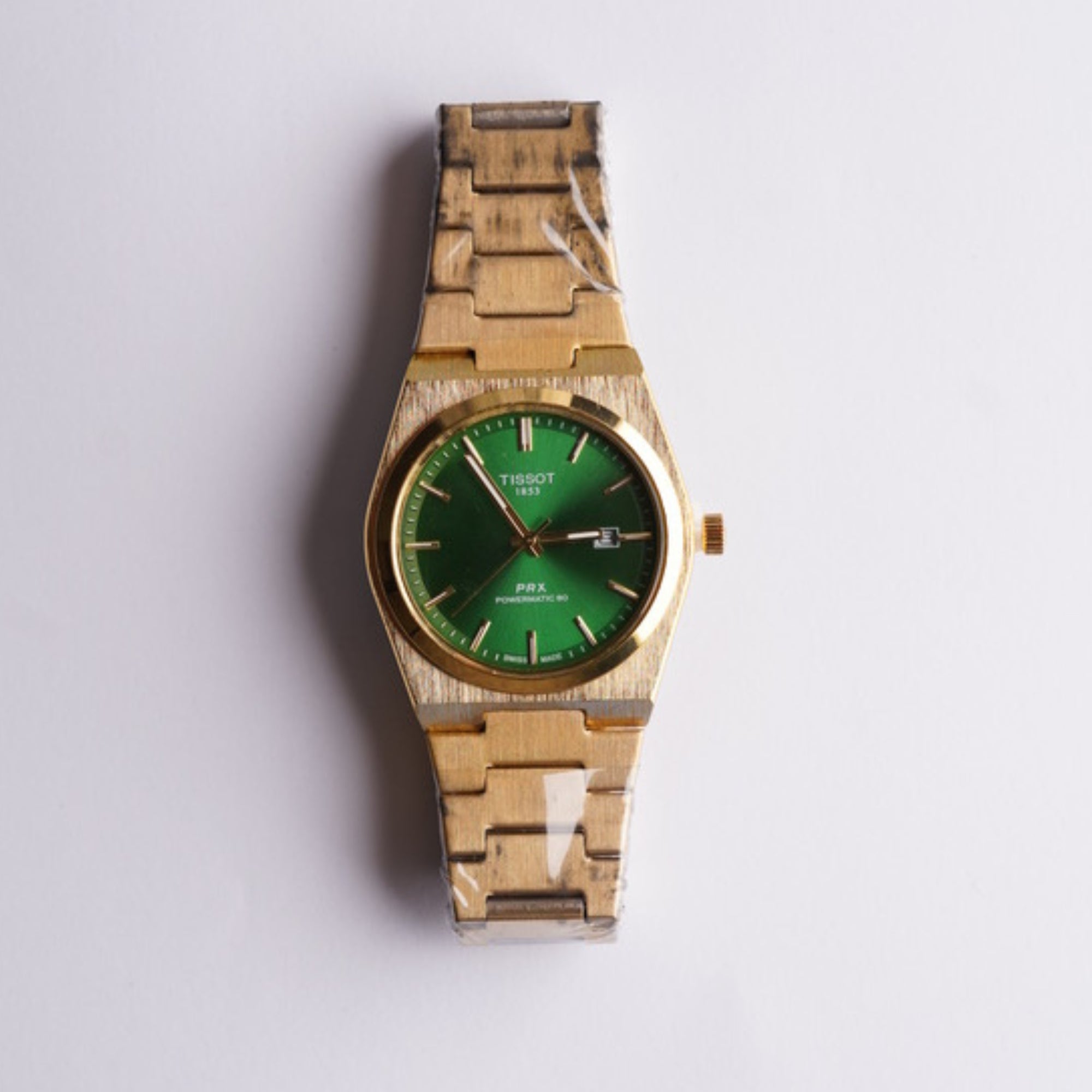 Tissot Powermatic Prx – Green and Gold