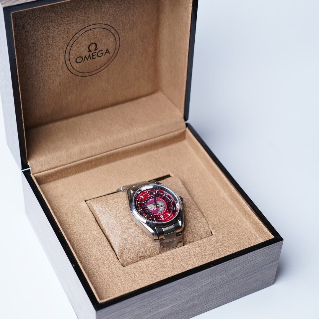 Omega Seamaster - Red Dial