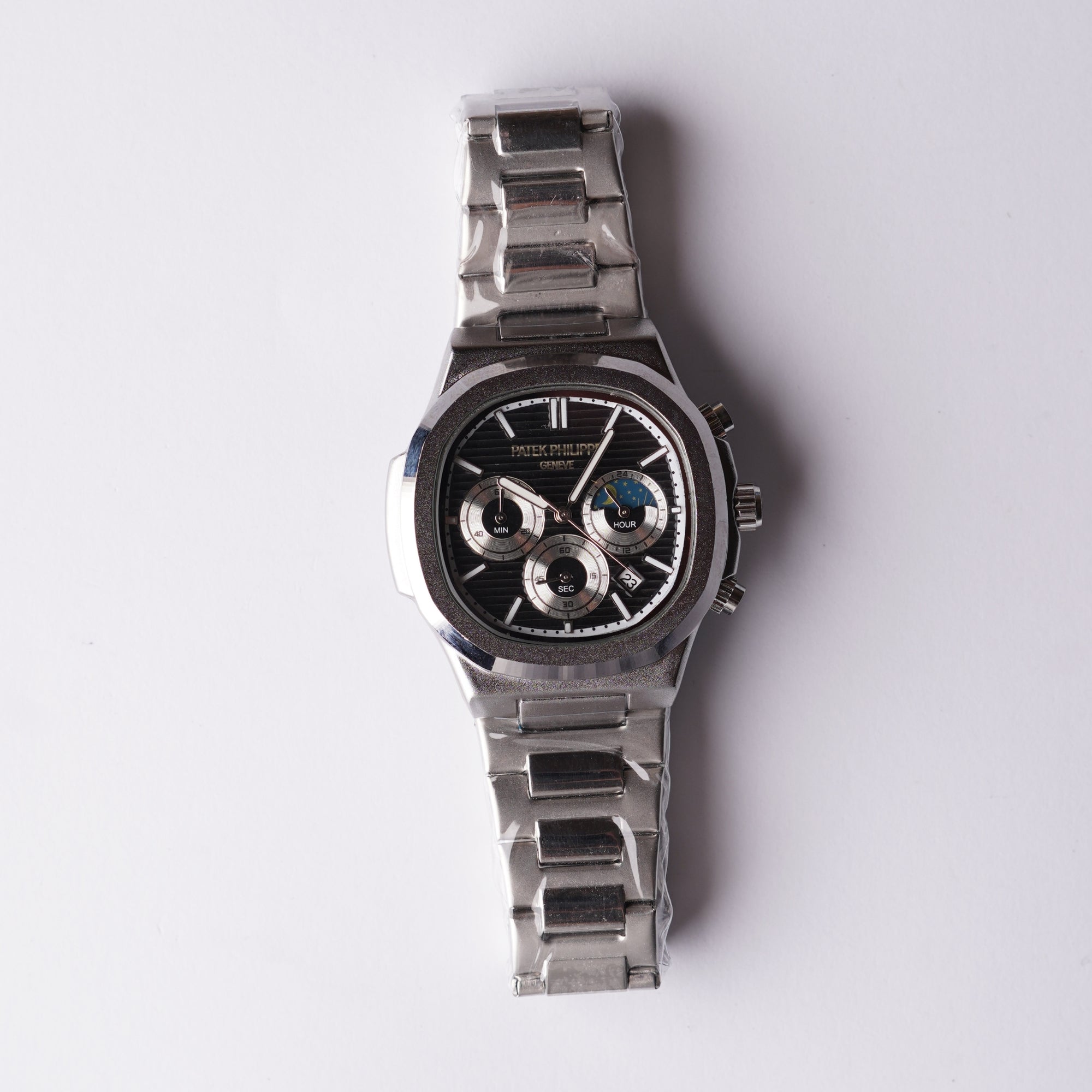 Patek Philipe Genve Chronograph –  Black Dial