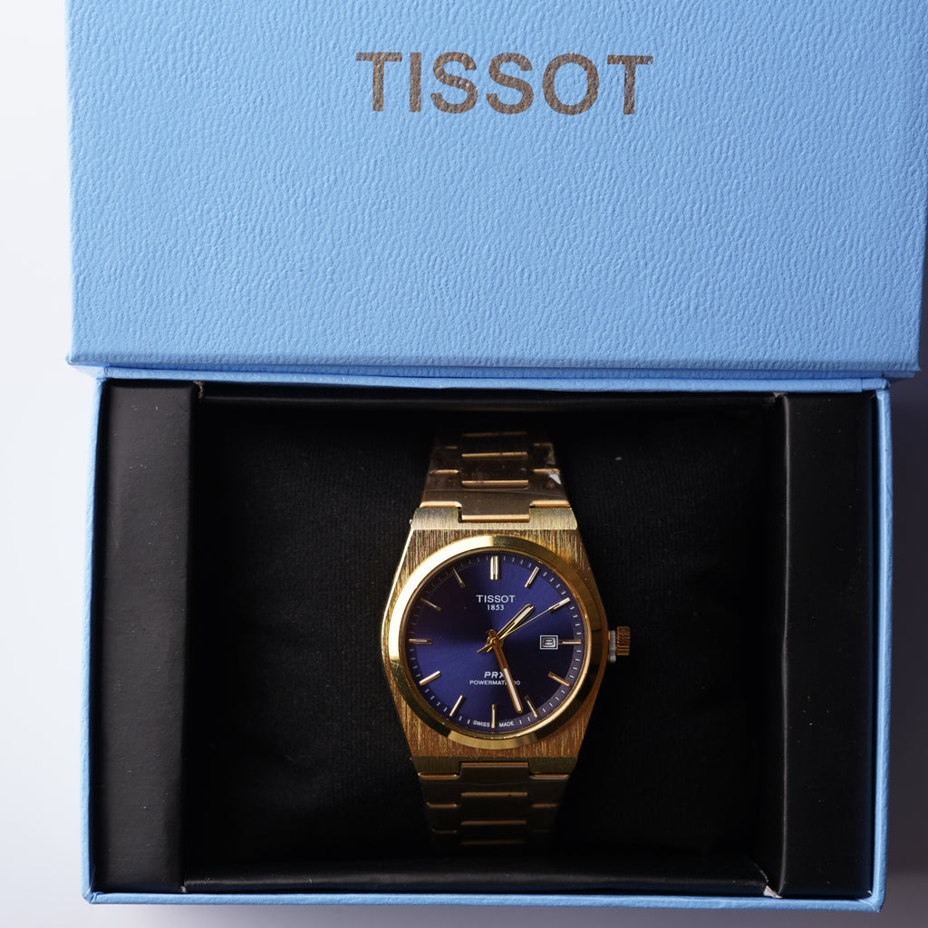 Tissot Powermatic Prx – Blue and Gold