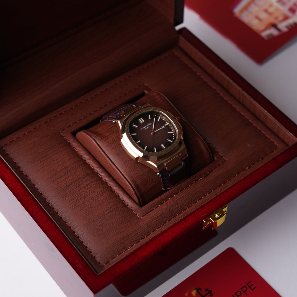 Patek Philipe Genve Strap – Brown Dial