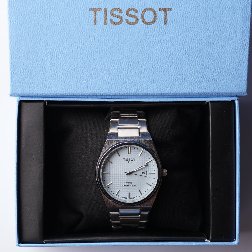 Tissot Powermatic Prx – Blue and Silver