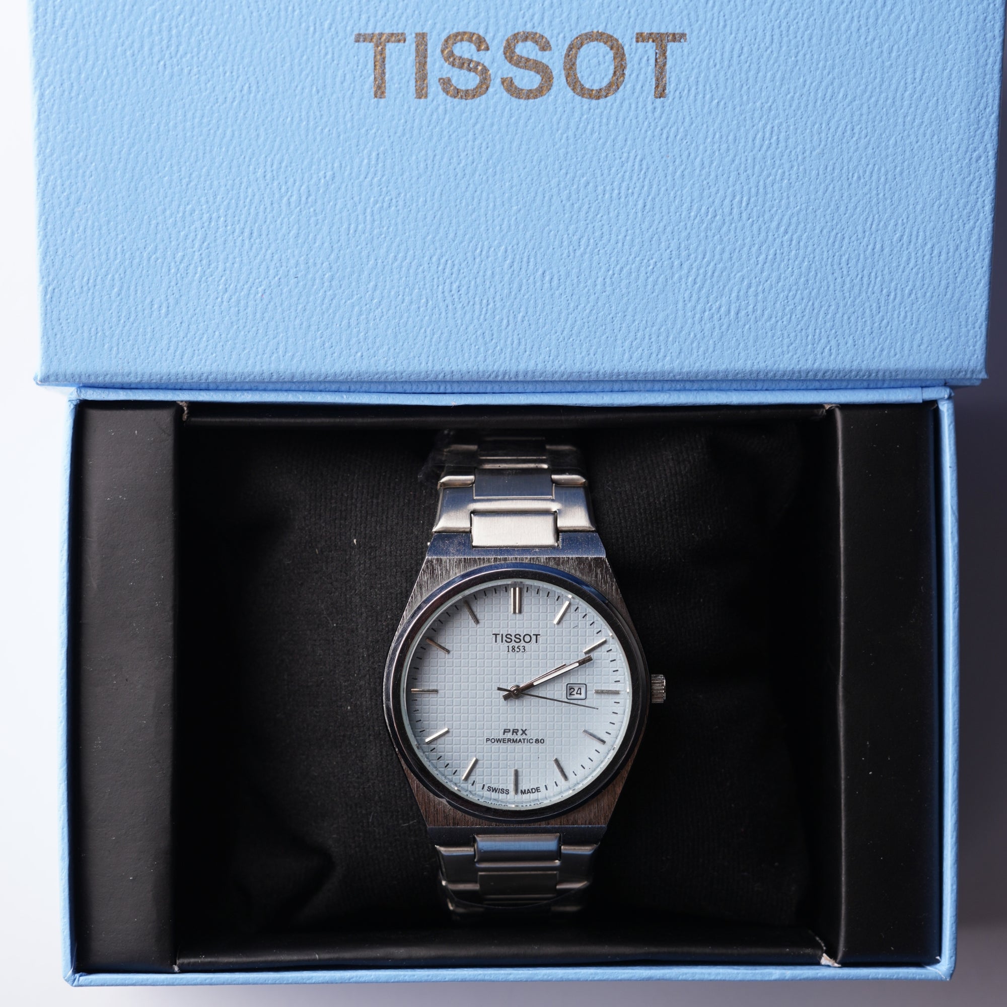 Tissot Powermatic Prx – Blue and Silver