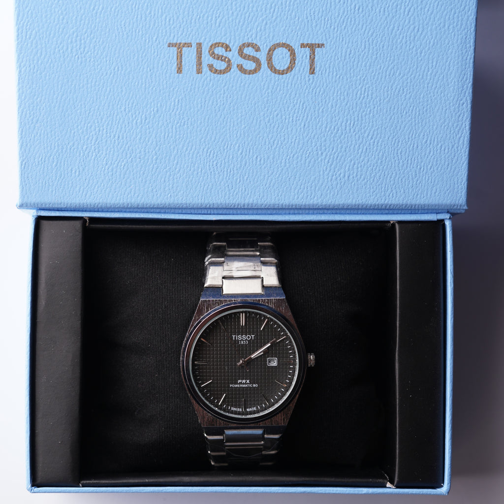 Tissot Powermatic Prx – Black and Silver