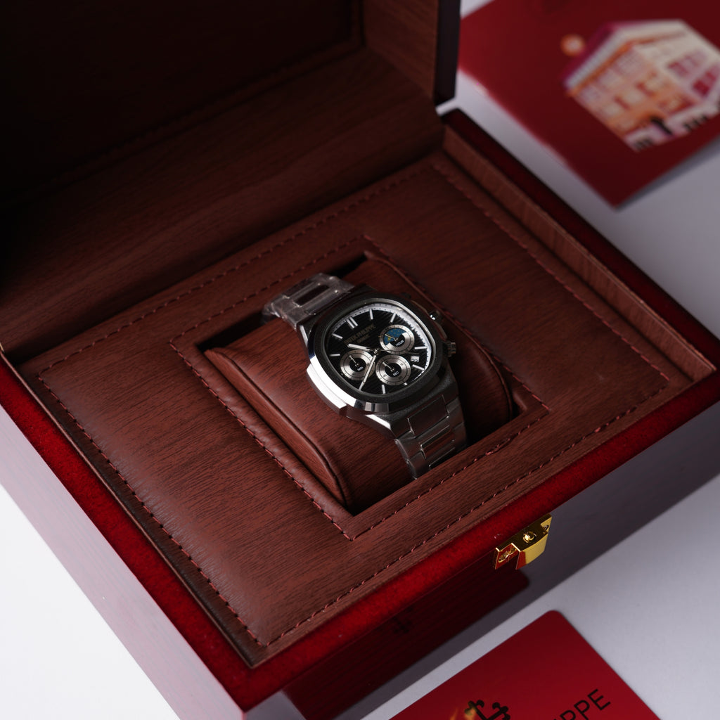 Patek Philipe Genve Chronograph –  Black Dial