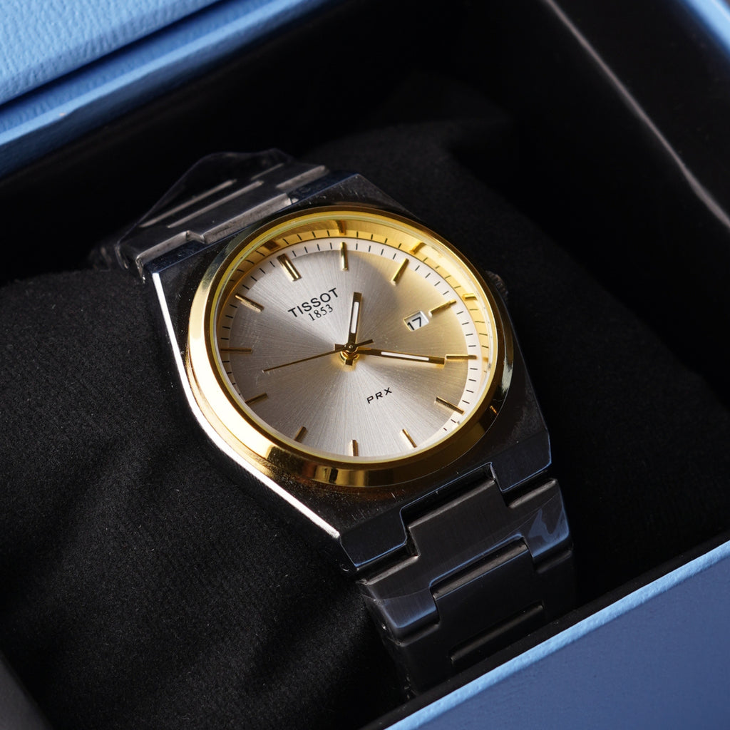 Tissot Powermatic Prx – Gold and Silver