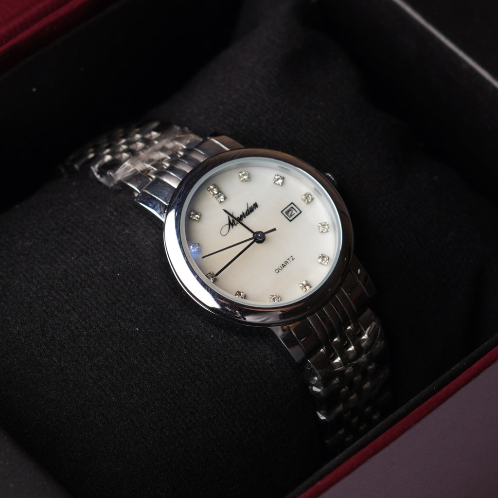 Silver White Moerdun Women’s Watch