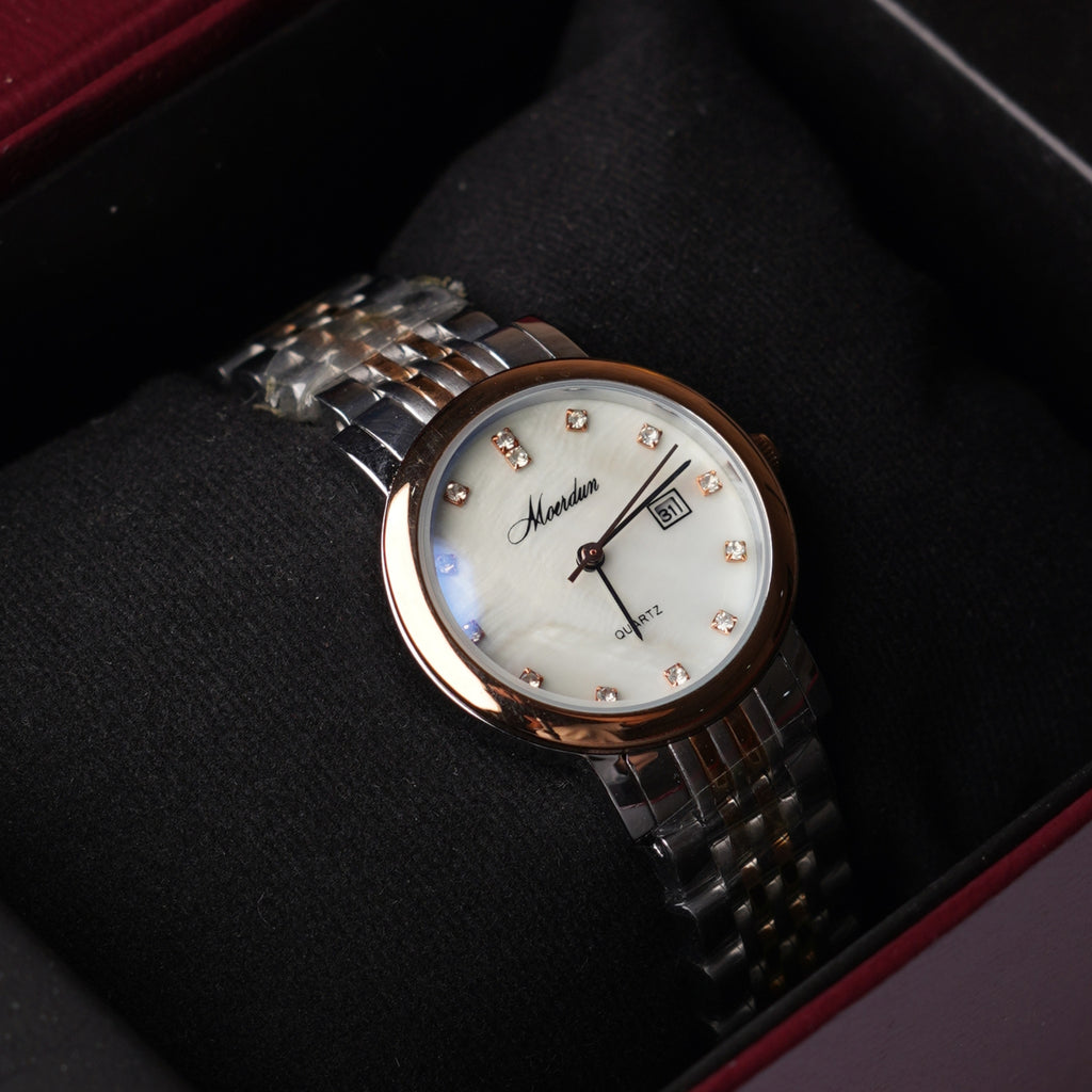 Silver Gold Chain Moerdun Women’s Watch