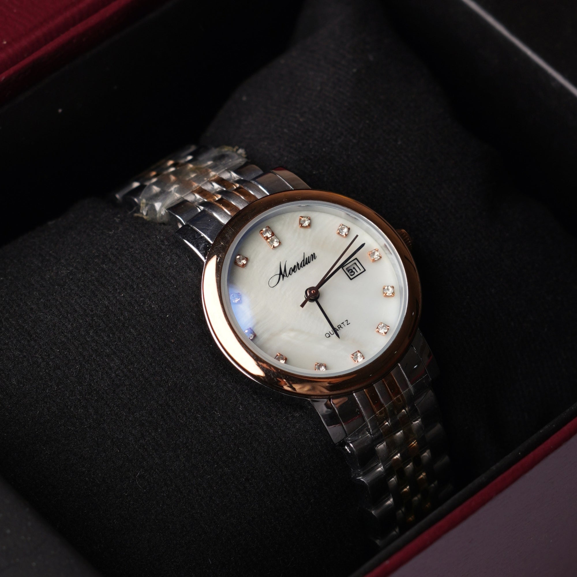 Silver Gold Chain Moerdun Women’s Watch