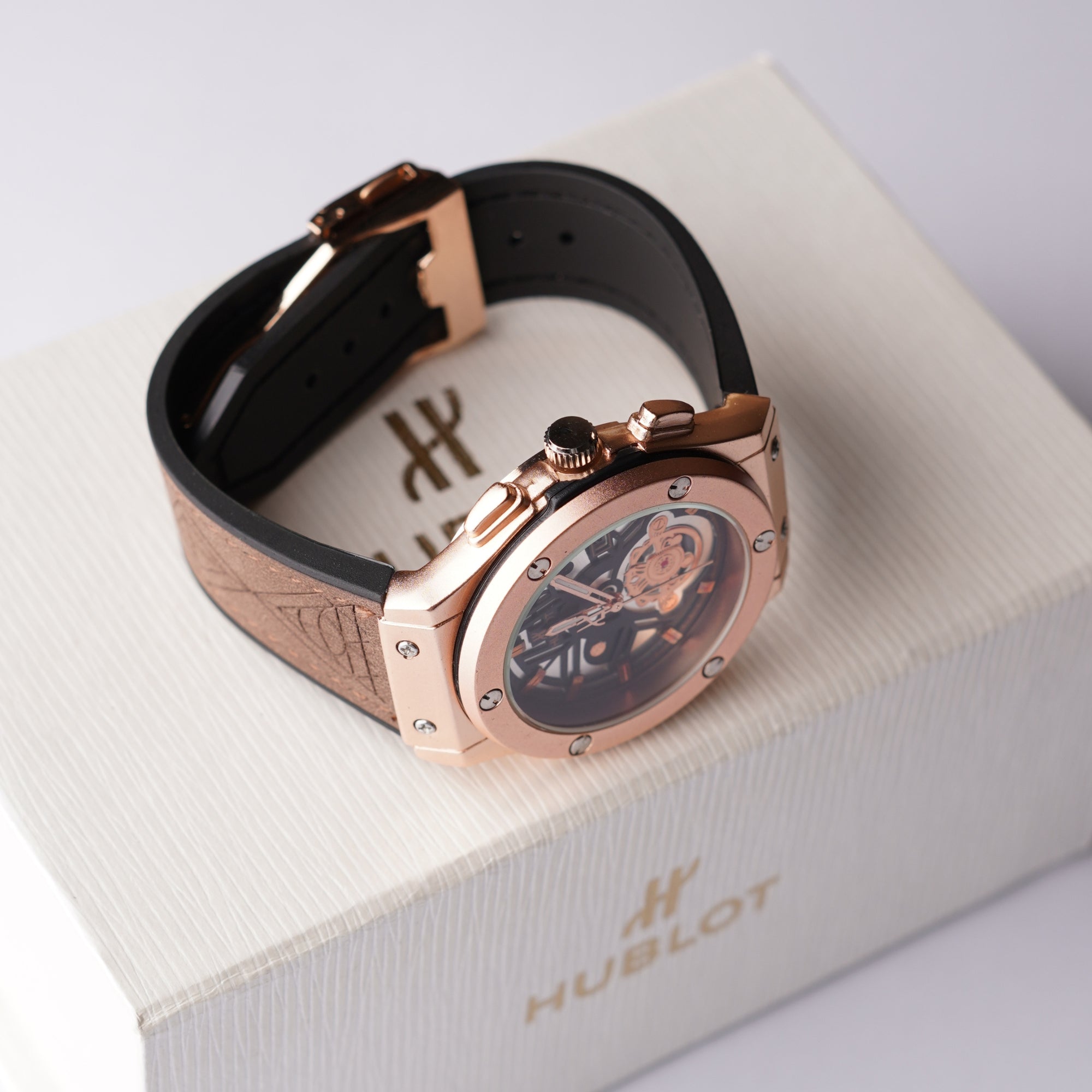 Premium Hublot Big Bang Watch Rose Gold