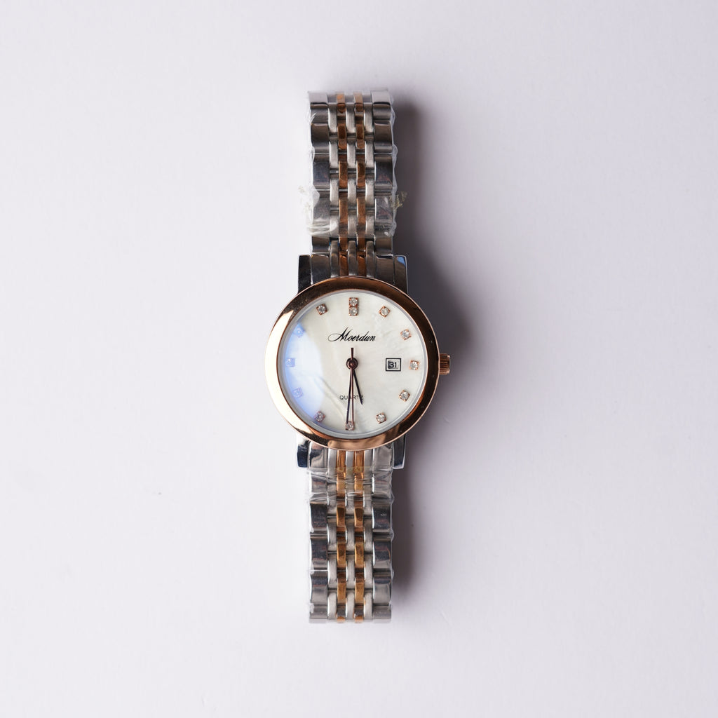 Silver Gold Chain Moerdun Women’s Watch