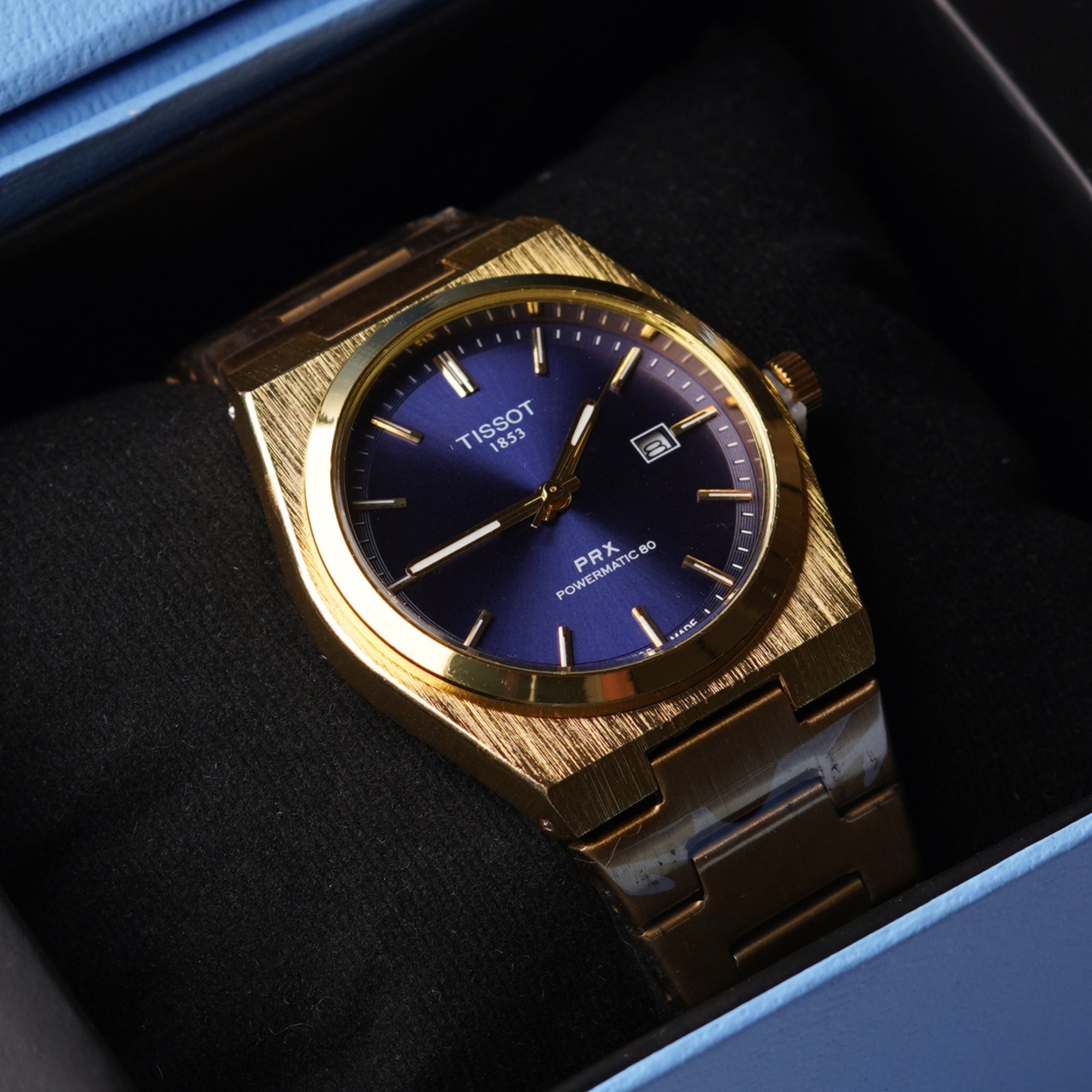 Tissot Powermatic Prx – Blue and Gold