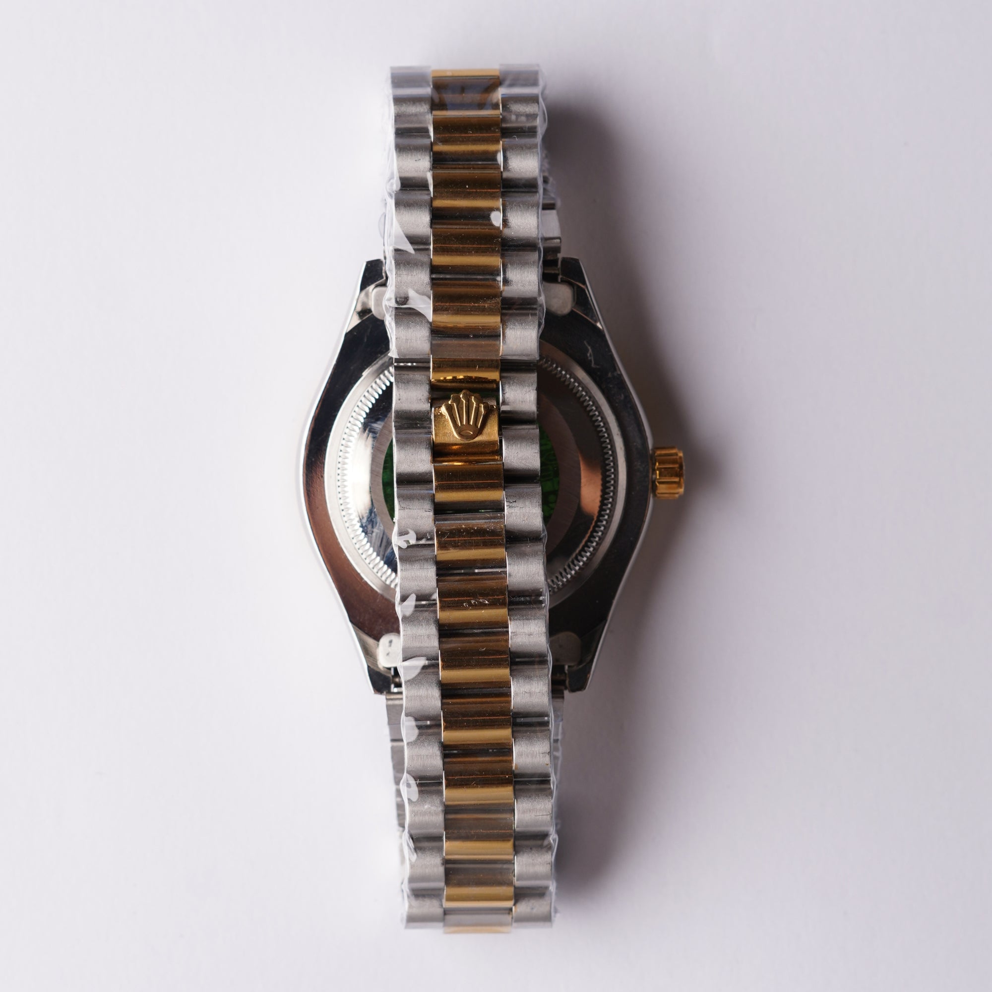 RLX Date and Day - Gold White Dial