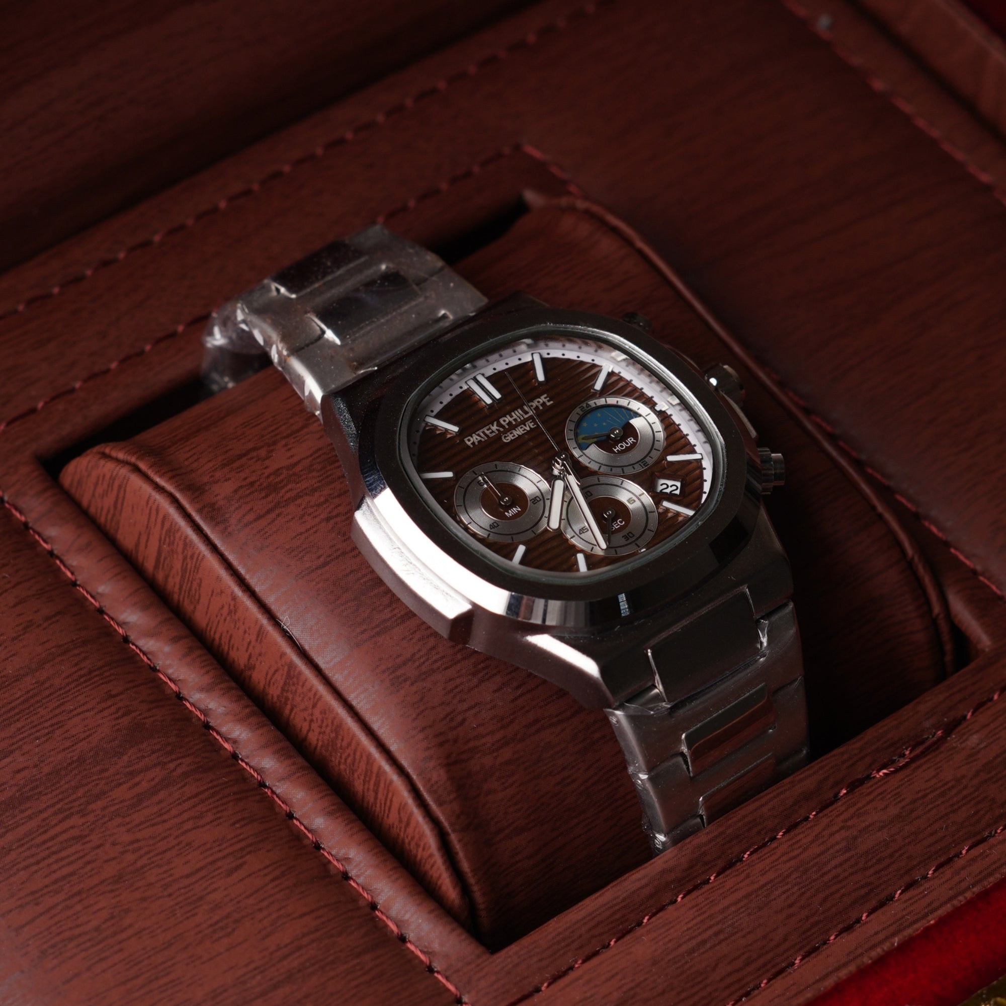 Patek Philipe Genve Chronograph – Brown Dial