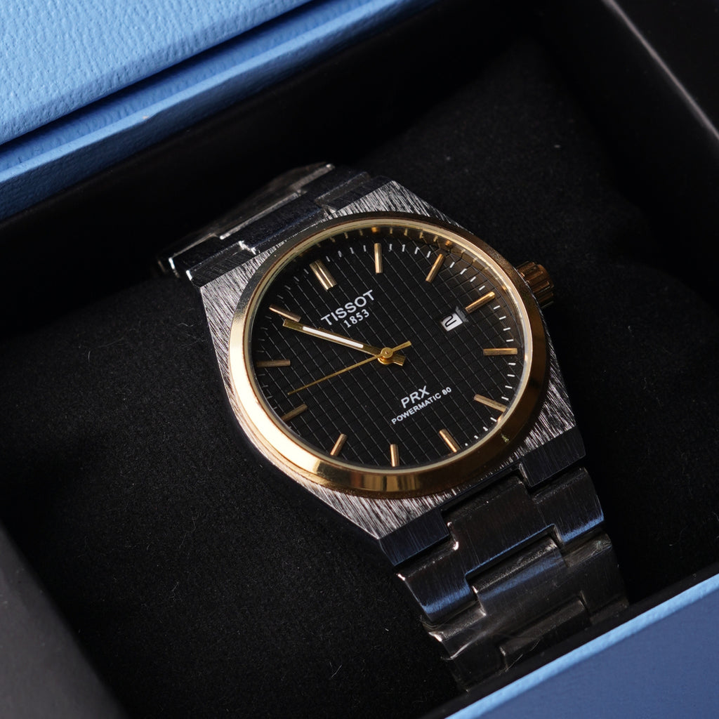 Tissot Powermatic Prx – Black and Silver