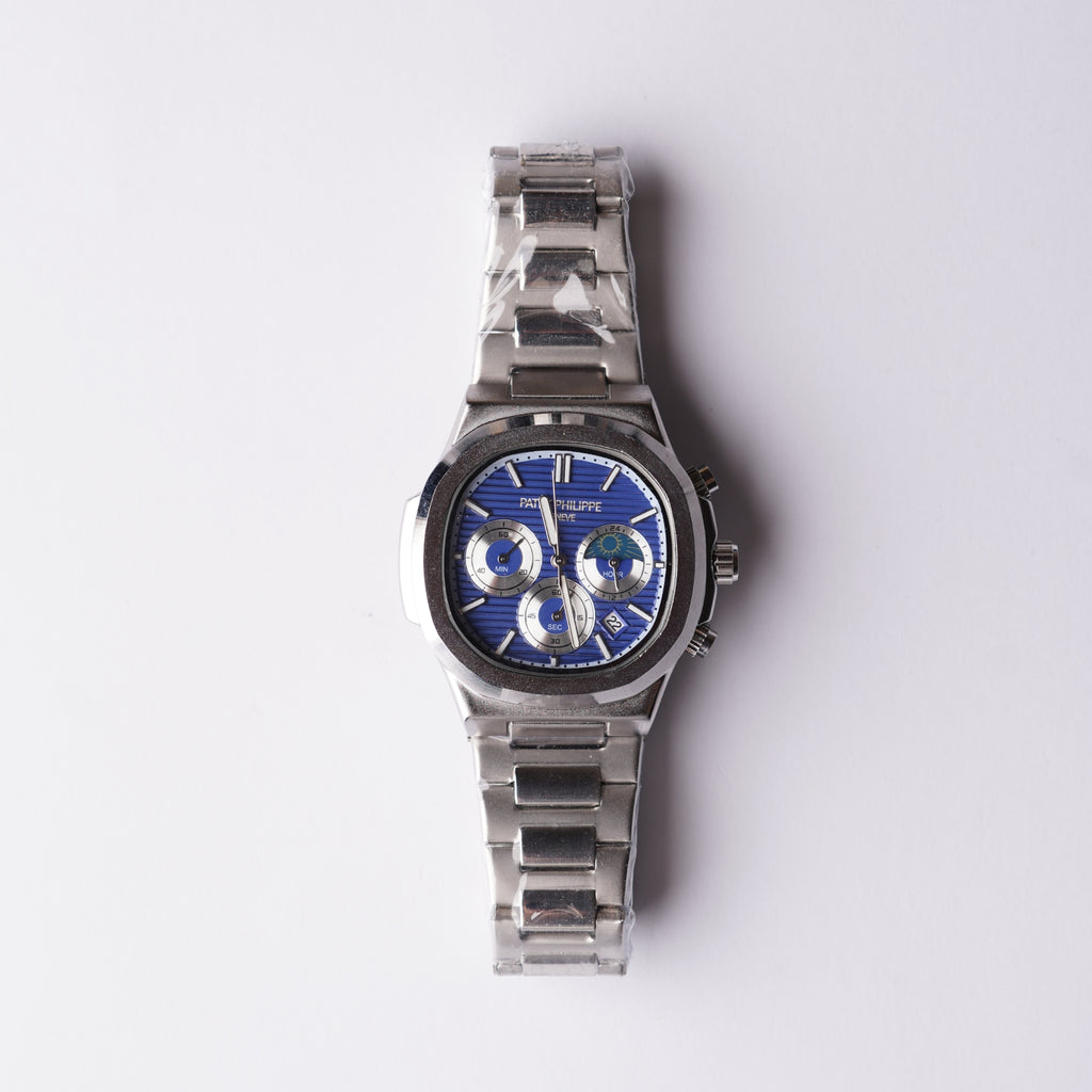 Patek Philipe Genve Chronograph –  Blue Dial